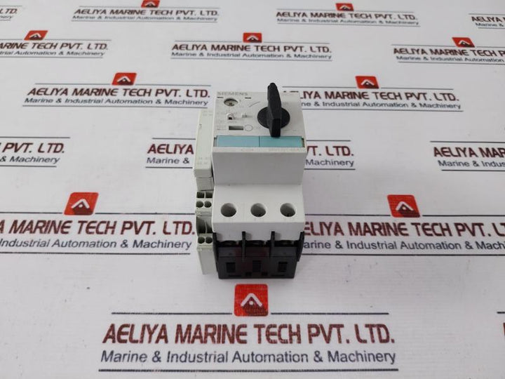 Siemens 3rv1021-4ba10 Circuit Breaker For Motor Protection 10a 50/60hz 690v