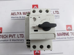 Siemens 3rv1021-4ba10 Circuit Breaker With Auxiliary Switch 75°c
