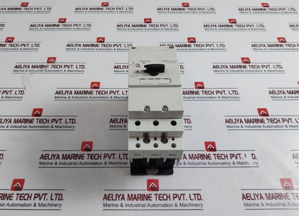 Siemens 3rv1041-4ja10 Circuit Breaker Size S3 For Motor Protection 50/60hz