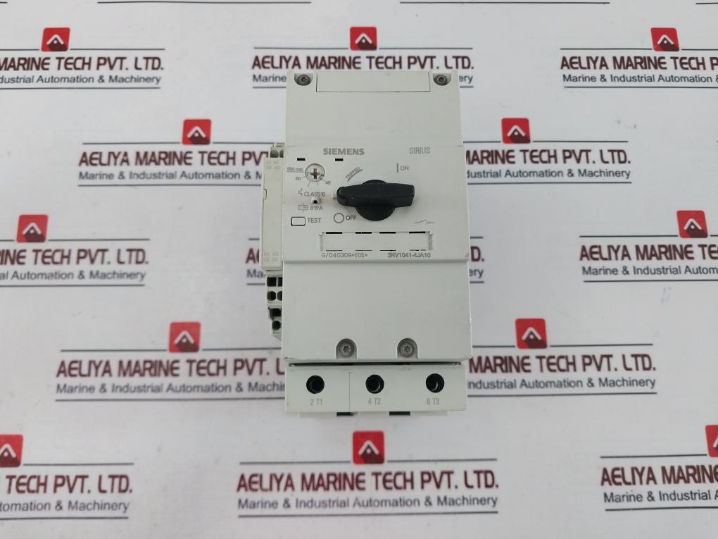 Siemens 3rv1041-4ja10 Motor Protection Circuit Breaker 000406