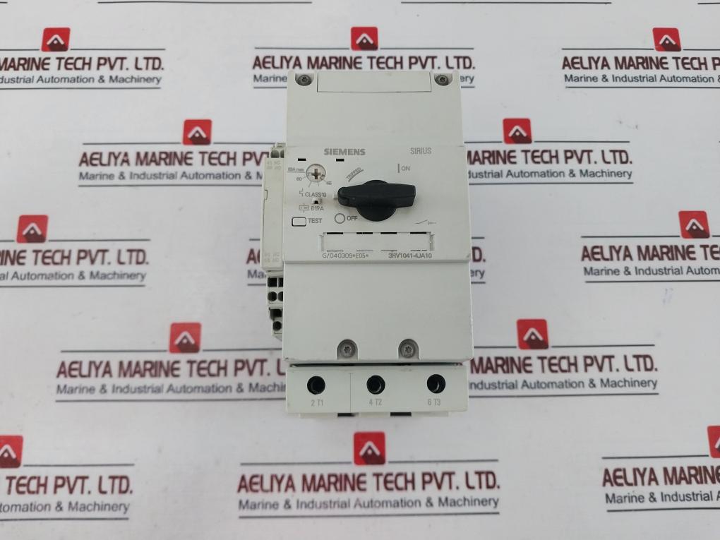 Siemens 3rv1041-4ja10 Motor Protection Circuit Breaker