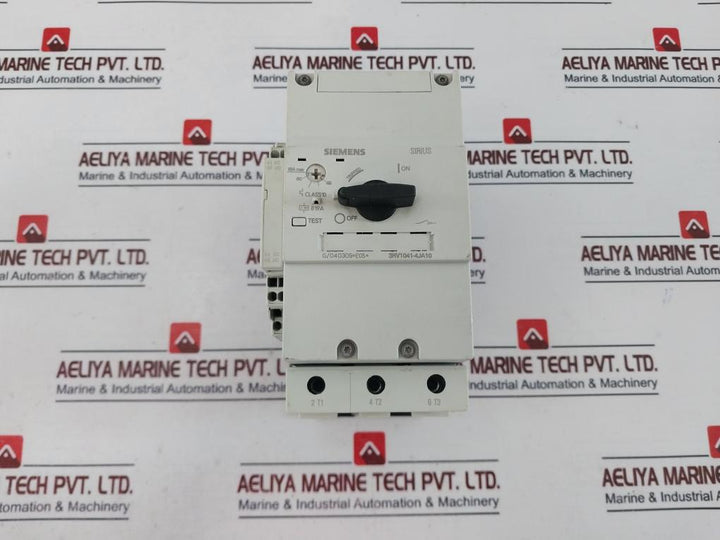 Siemens 3rv1041-4ja10 Motor Protection Circuit Breaker 000406