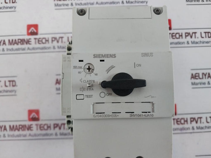 Siemens 3rv1041-4ja10 Motor Protection Circuit Breaker 000406