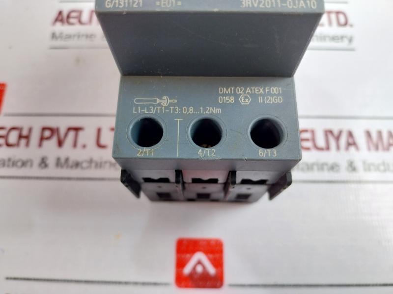 Siemens 3rv2011-0ja10 Molded Case Circuit Breaker