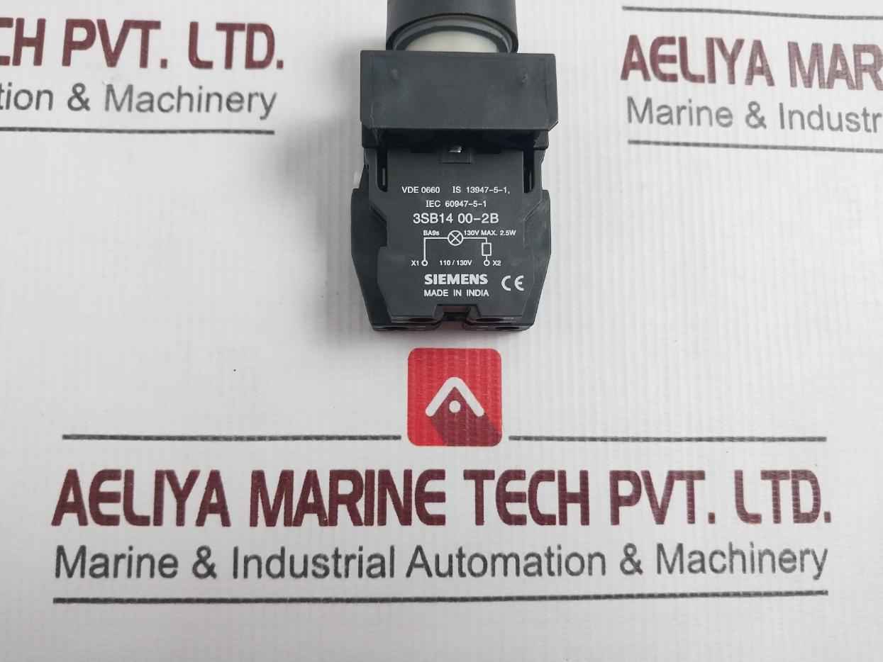Siemens 3sb14 00-0a Push Button Switch 660v~