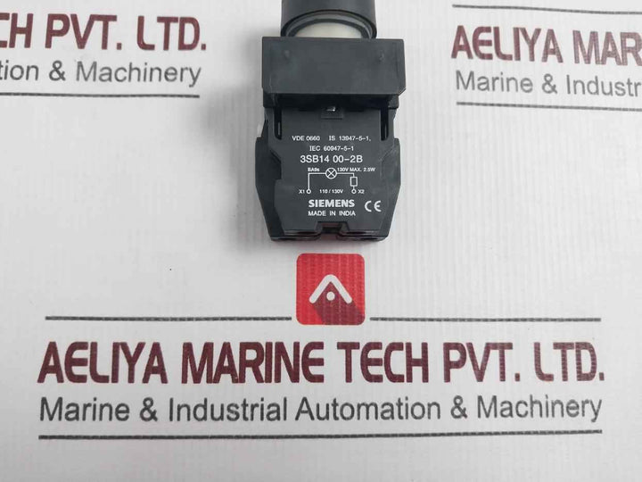 Siemens 3sb14 00-0a Push Button Switch 660v~