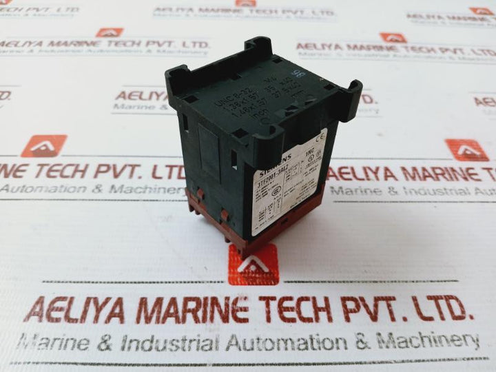 Siemens 3tf2001-3al2 Contactor 3-pole 16a 300v