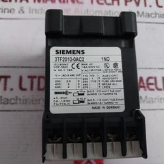 Siemens 3tf2010-0ac2 Contactor 16a 600vac 50/60hz