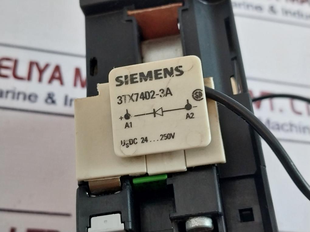 Siemens 3tf3100-0b Contactor G/0210 20a 600v Ac