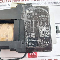 Siemens 3tf3100-0b Contactor G/0210 20a 600v Ac