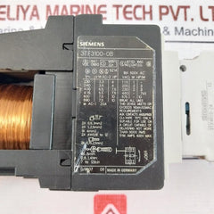 Siemens 3tf3100-0b Contactor W/ Auxiliary Switch Block 3tx4010-2a 22a 500v~