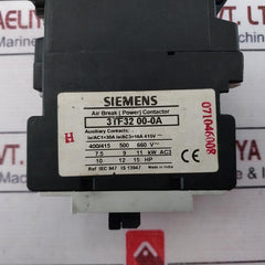Siemens 3TF32 00-0A Air Break (Power) Contactor 30A 660v~ 50/60hz