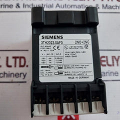 Siemens 3th2022-0af0 Contactor Relay 3th2022-0af0 110v 50hz 132v 60hz