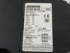 Auxiliary Contactor 3Th4280-0X2N Ac Siemens 220V 50Hz/60Hz