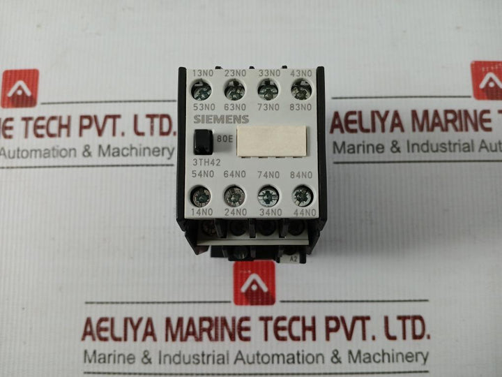Auxiliary Contactor 3Th4280-0X2N Ac Siemens 220V 50Hz/60Hz