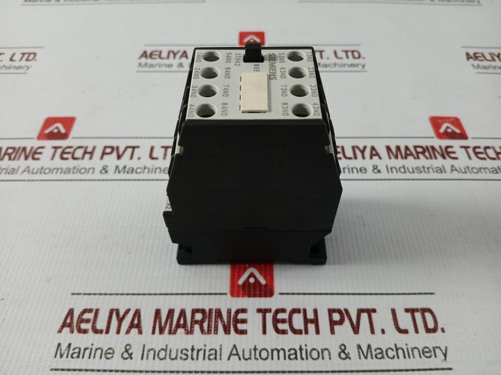 Auxiliary Contactor 3Th4280-0X2N Ac Siemens 220V 50Hz/60Hz