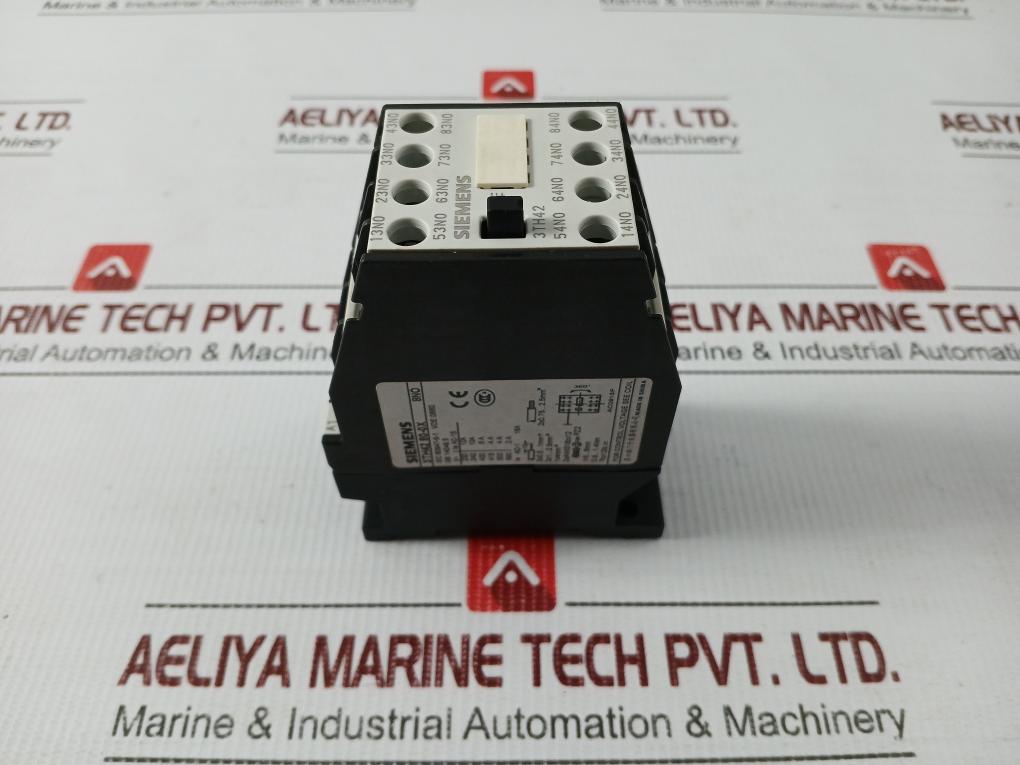 Auxiliary Contactor 3Th4280-0X2N Ac Siemens 220V 50Hz/60Hz