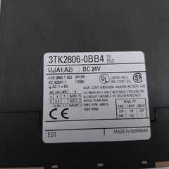 Siemens 3TK2806-0BB4 Contactor DC 24V