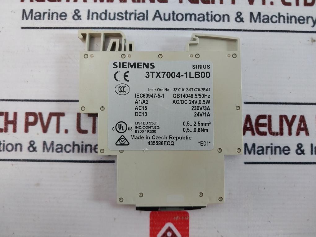 Siemens 3tx7004-1lb00 Coupling Link Relay Interface 24vdc