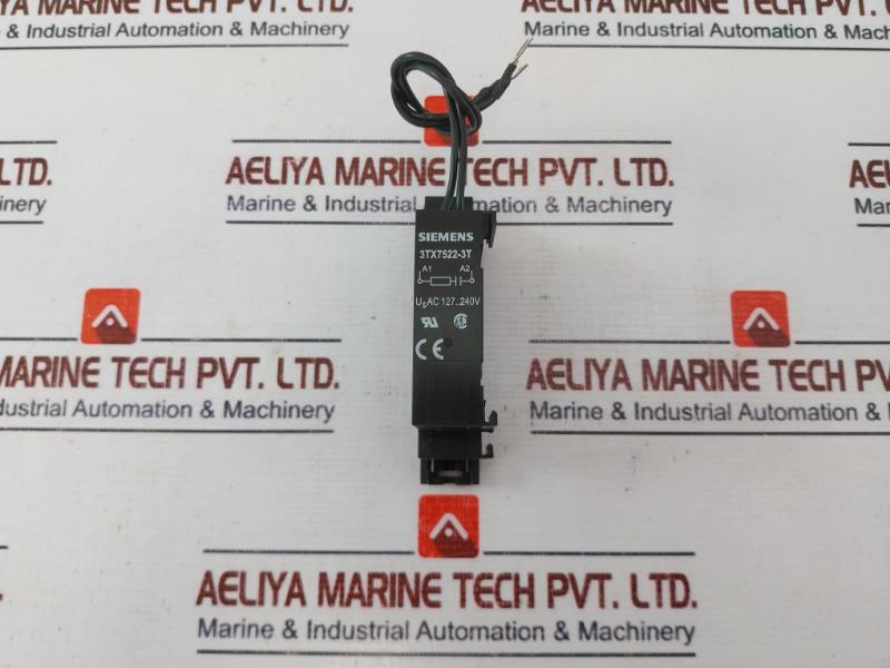 Siemens 3tx7522-3t Surge Suppressor Rc Element For Snapping