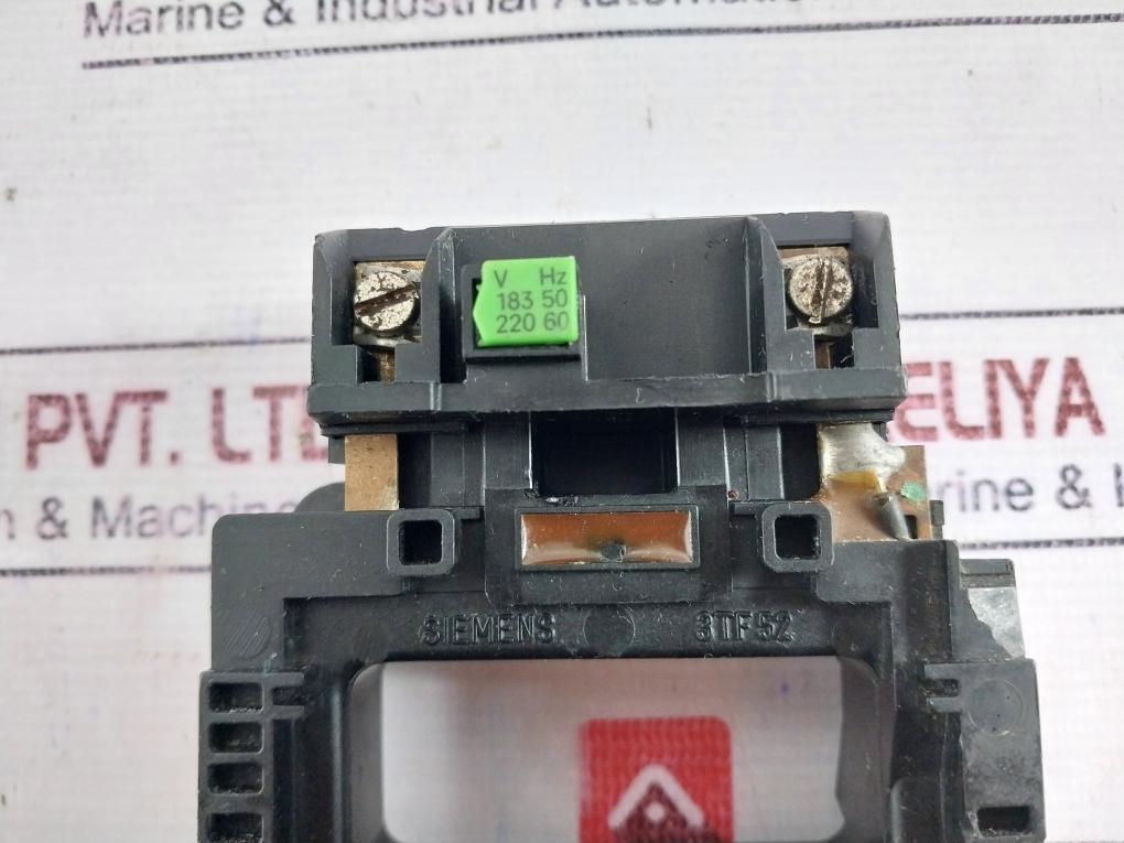 Siemens 3Ty7 523-0An1 Contactor Coil 3Tf52, 183V 50Hz / 220V 60Hz