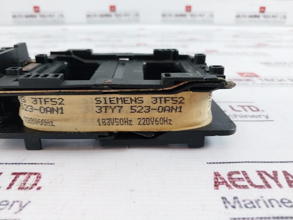 Siemens 3Ty7 523-0An1 Contactor Coil 3Tf52, 183V 50Hz / 220V 60Hz