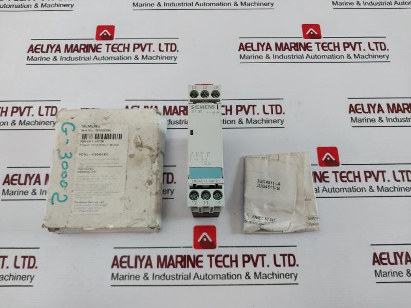 Siemens 3ug4511-1ap20 Monitoring Relay 101089806