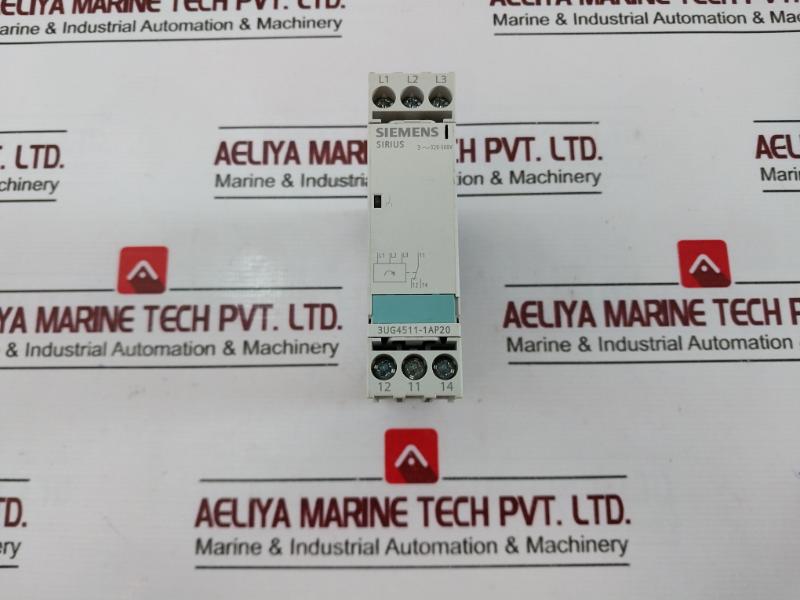 Siemens 3ug4511-1ap20 Monitoring Relay 101089806