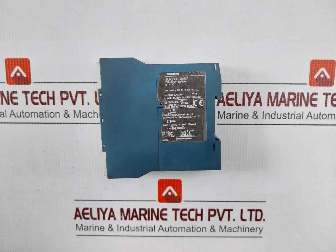 Siemens 3un2100-0an7 Thermistor Motor Protection Relay 220–240v 50/60hz