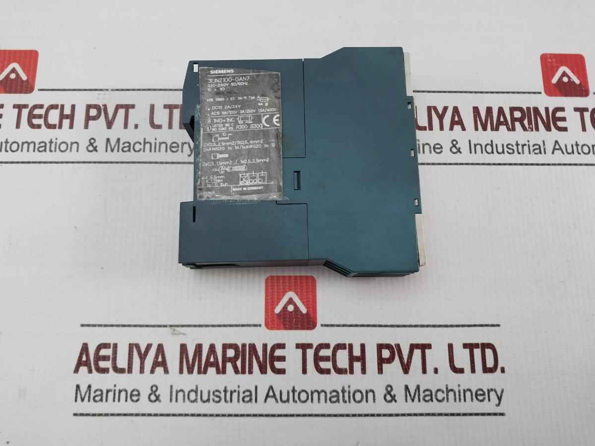 Siemens 3un2100-0an7 Thermistor Motor Protection Relay 220–240v 50/60hz