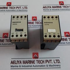 Siemens 3un8 004 Control Relay Uc 220v 50/60hz