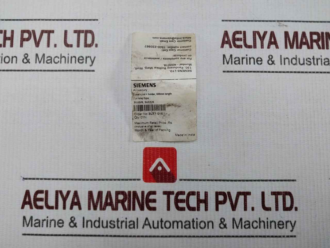 Siemens 3ux1 016 Reset Cord Holder 600mm