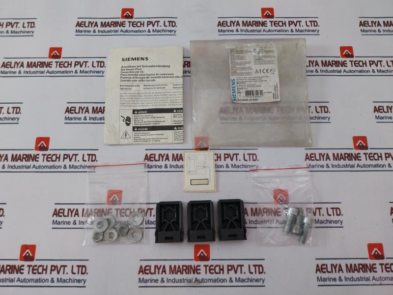 Siemens 3Vl9400-4Ta30 Connection Set W/ Screw Terminal For 3Vl400