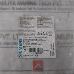 Siemens 3Vl9400-4Ta30 Connection Set W/ Screw Terminal For 3Vl400