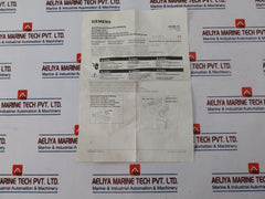 Siemens 3Vl9400-4Ta30 Connection Set W/ Screw Terminal For 3Vl400
