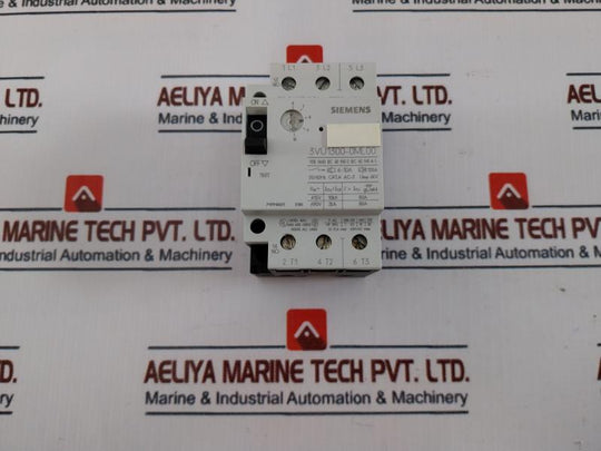Siemens 3vu1300-1ml00 Circuit Breaker For Motor Protection 600vac Max 50/60hz