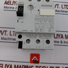 Siemens 3vu1300-1ml00 Circuit Breaker For Motor Protection 600vac Max 50/60hz