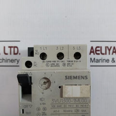 Siemens 3vu1300-1ml00 Motor Protection Circuit Breaker G/9242a111 50/60hz 120a A
