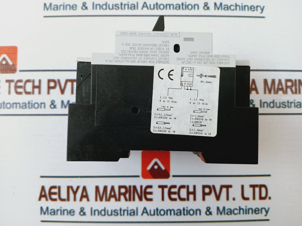 Siemens 3vu1340-1mk00 Motor Circuit Breaker Ip20 50/60hz