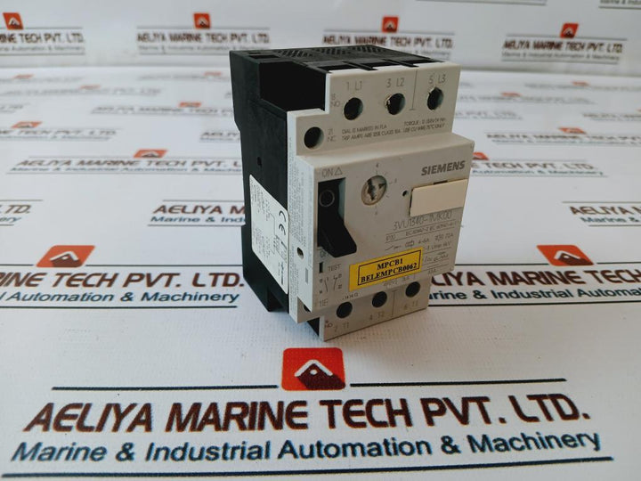 Siemens 3vu1340-1mk00 Motor Circuit Breaker Ip20 50/60hz