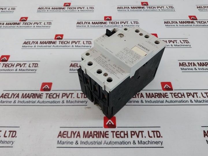 Siemens 3vu1600-1mk00 Circuit Breaker Cat A 600vac 50/60hz