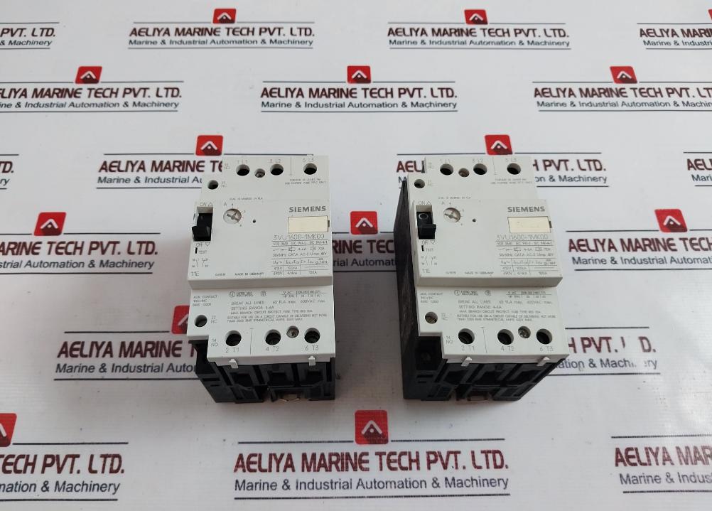 Siemens 3VU1600-1MK00 Circuit Breaker For Motor Protection 50/60Hz