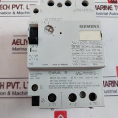 Siemens 3VU1600-1MK00 Circuit Breaker For Motor Protection 50/60Hz