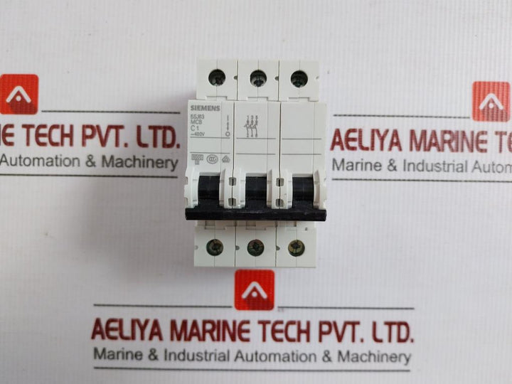Siemens 400V Ac 3 Pole Miniature Circuit Breaker 5Sj6301-7