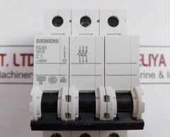 Siemens 400V Ac 3 Pole Miniature Circuit Breaker 5Sj6301-7