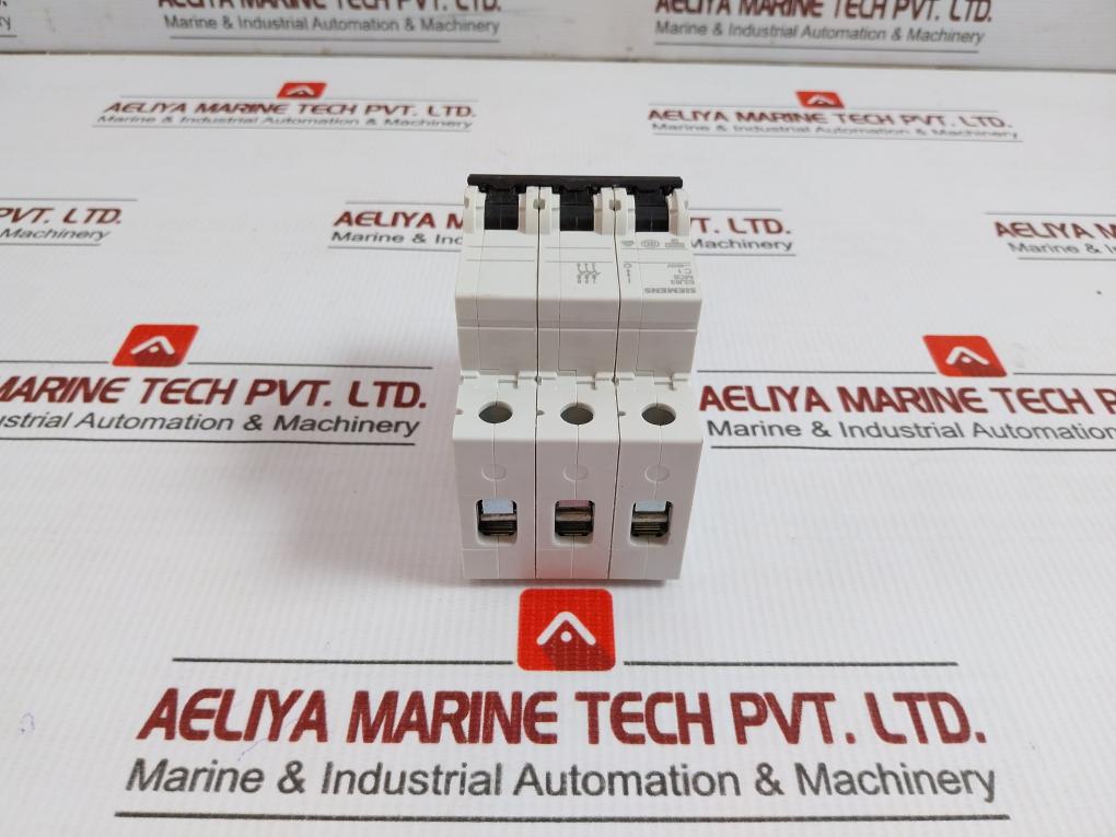 Siemens 400V Ac 3 Pole Miniature Circuit Breaker 5Sj6301-7