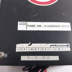 Siemens 422 901.9076.36 As Regulated Power Supply
