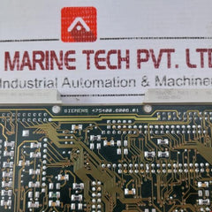Siemens 475400.0000.01 Printed Circuit Board 6Sw1700-1Aa02-1Cc0