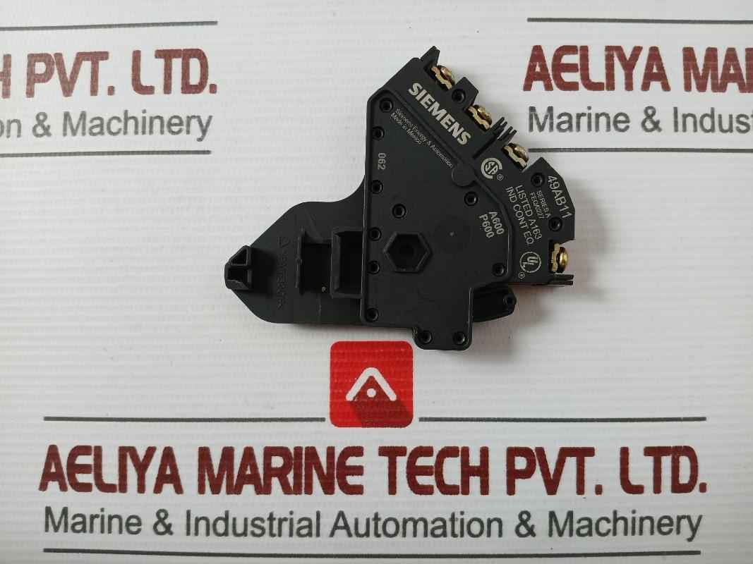 Siemens 49Ab11 Auxiliary Contact Block Series A