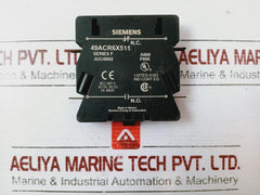 Siemens 49acr6x511 Auxiliary Contact Series F Ac15 Dc13 660v